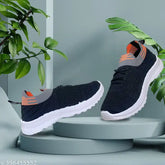Kids sports slip-on running shoes, synthetic & PVC, ideal for active boys in outdoors